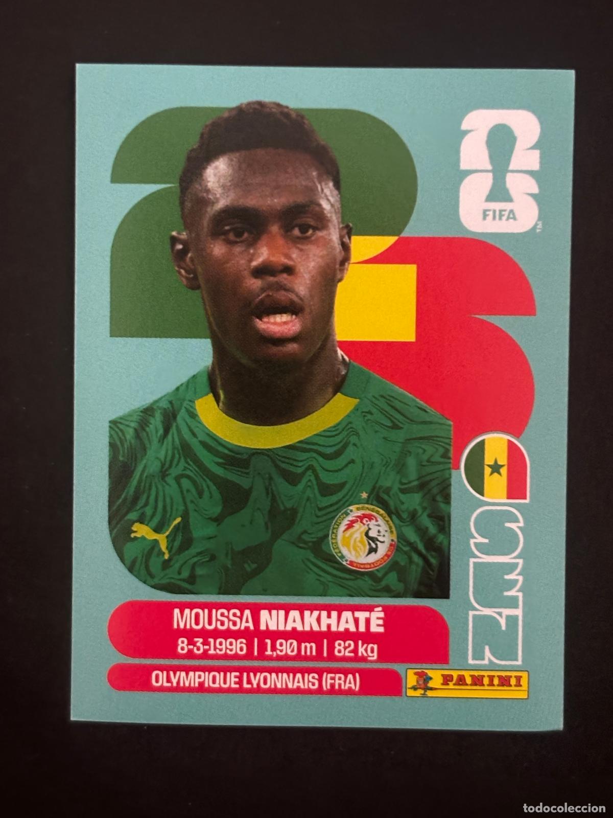 Cromos de f&uacute;tbol: SEN4 MOUSSA NIAKHAT&Eacute; SENEGAL CROMO PANINI FIFA WORLD CUP MUNDIAL 2026
