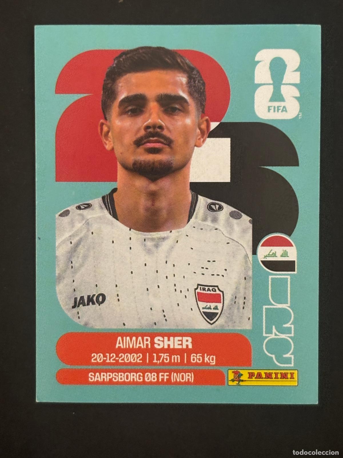 Cromos de f&uacute;tbol: IRQ15 AIMAR SHER IRAK CROMO PANINI FIFA WORLD CUP MUNDIAL 2026