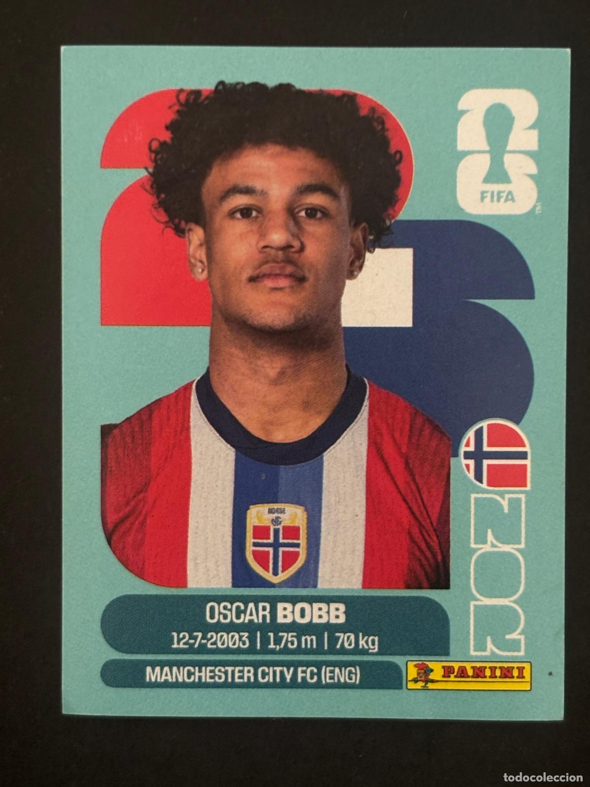 Cromos de f&uacute;tbol: NOR20 OSCAR BOBB NORUEGA CROMO PANINI FIFA WORLD CUP MUNDIAL 2026