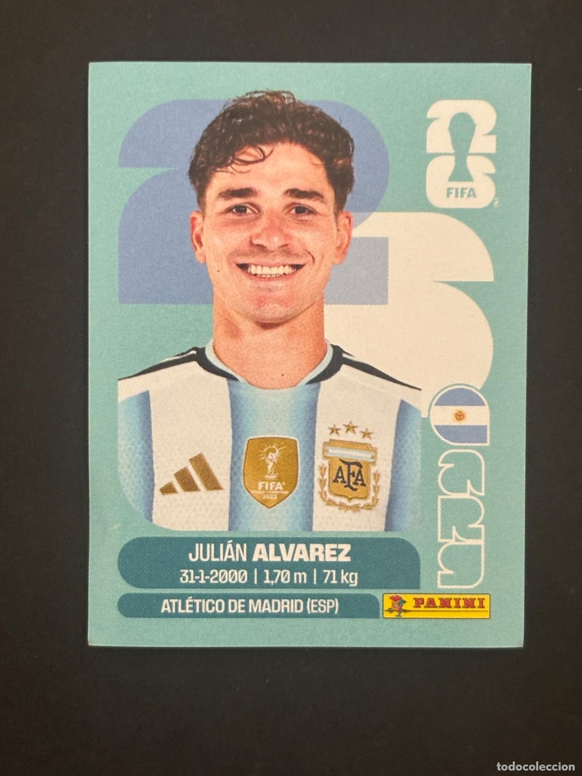 Cromos de f&uacute;tbol: ARG19 JULI&Aacute;N ALVAREZ ARGENTINA CROMO PANINI FIFA WORLD CUP MUNDIAL 2026