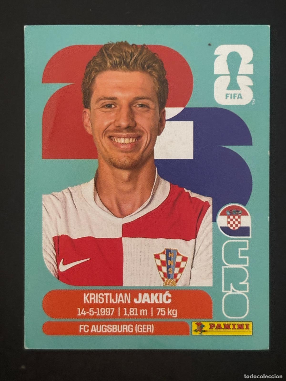 Cromos de f&uacute;tbol: CRO8 KRISTIJAN JAKIĆ CROACIA CROMO PANINI FIFA WORLD CUP MUNDIAL 2026