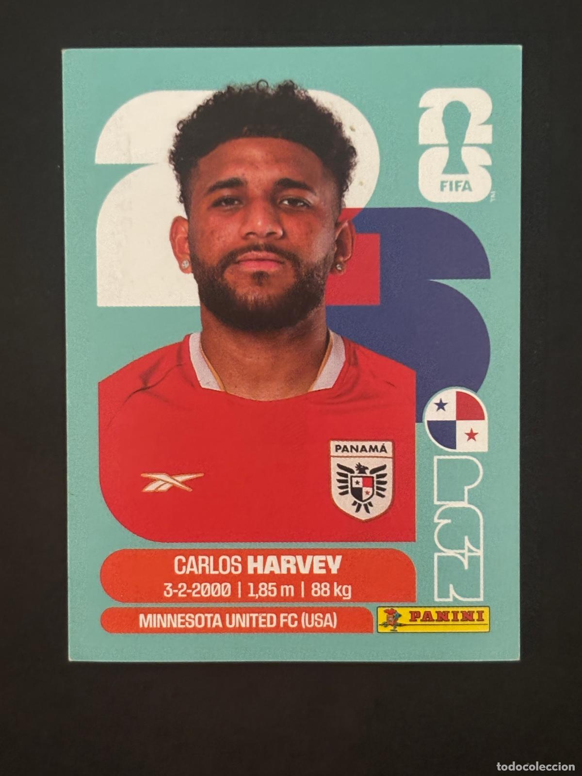 Cromos de f&uacute;tbol: PAN15 CARLOS HARVEY PANAMA CROMO PANINI FIFA WORLD CUP MUNDIAL 2026