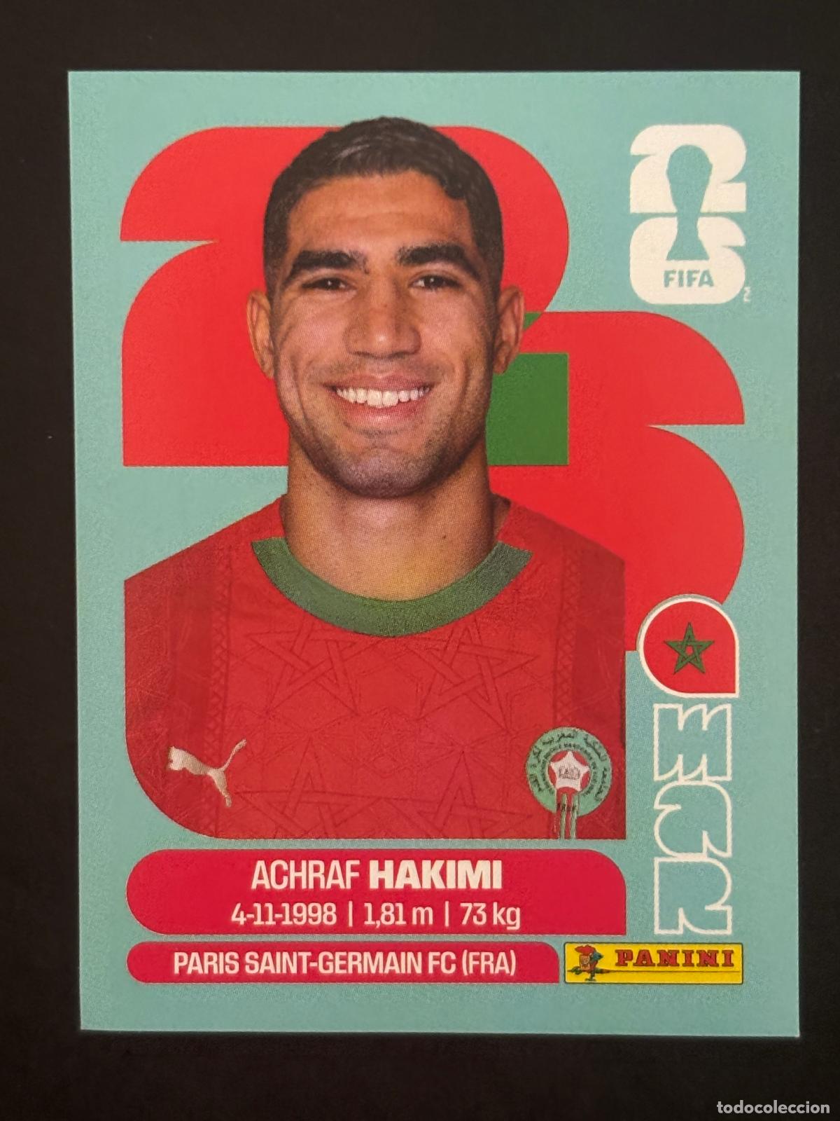 Cromos de f&uacute;tbol: MAR4 ACHRAF HAKIMI MARRUECOS CROMO PANINI FIFA WORLD CUP MUNDIAL 2026