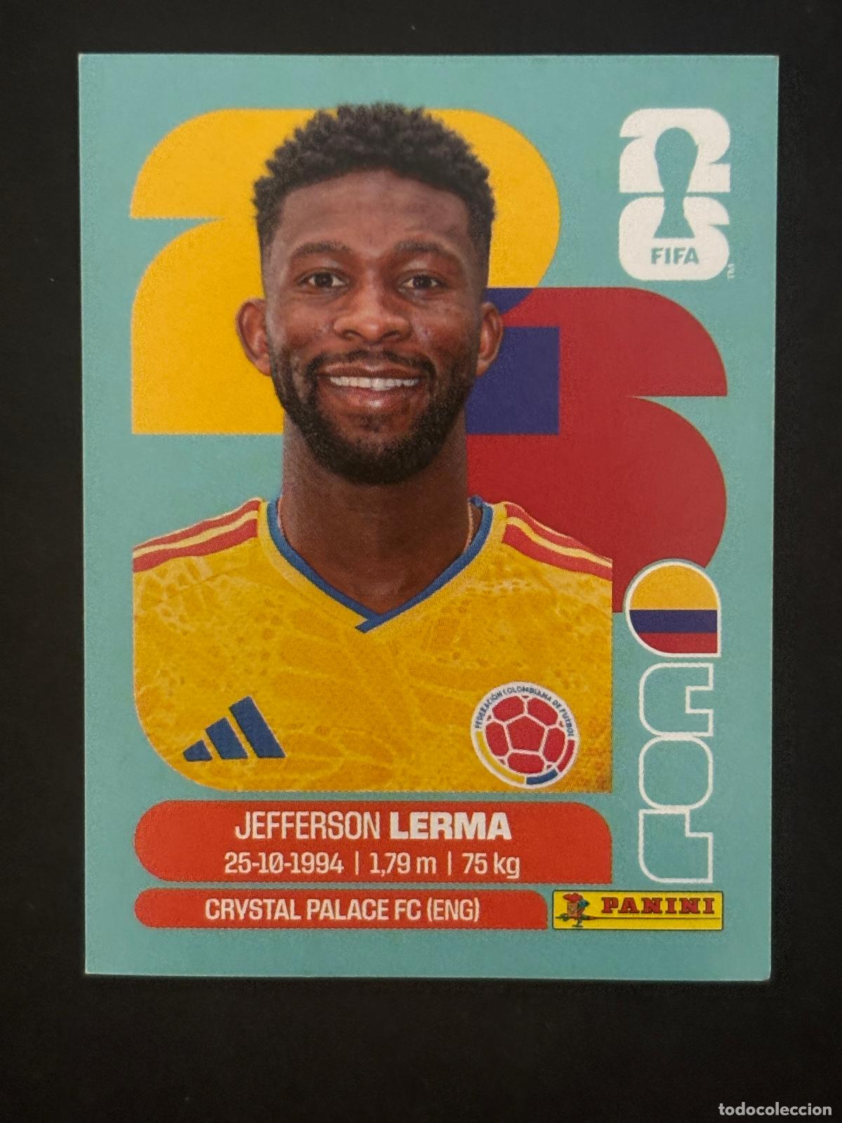 Cromos de f&uacute;tbol: COL10 JEFFERSON LERMA COLOMBIA CROMO PANINI FIFA WORLD CUP MUNDIAL 2026