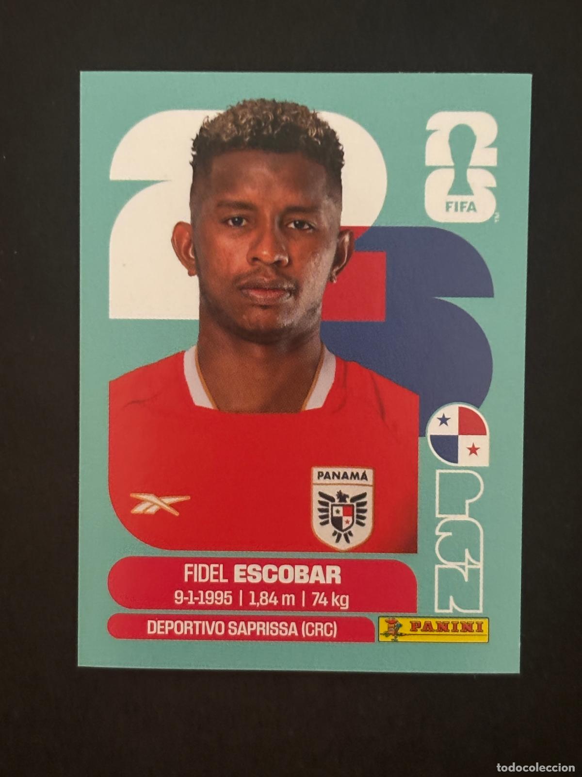 Cromos de f&uacute;tbol: PAN4 FIDEL ESCOBAR PANAMA CROMO PANINI FIFA WORLD CUP MUNDIAL 2026
