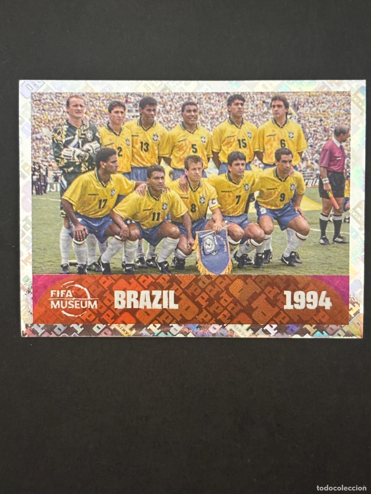 Cromos de f&uacute;tbol: FWC15 MUNDIAL 1994 EEUU BRASIL HISTORIA BRILLANTE CROMO PANINI FIFA WORLD CUP MUNDIAL 2026