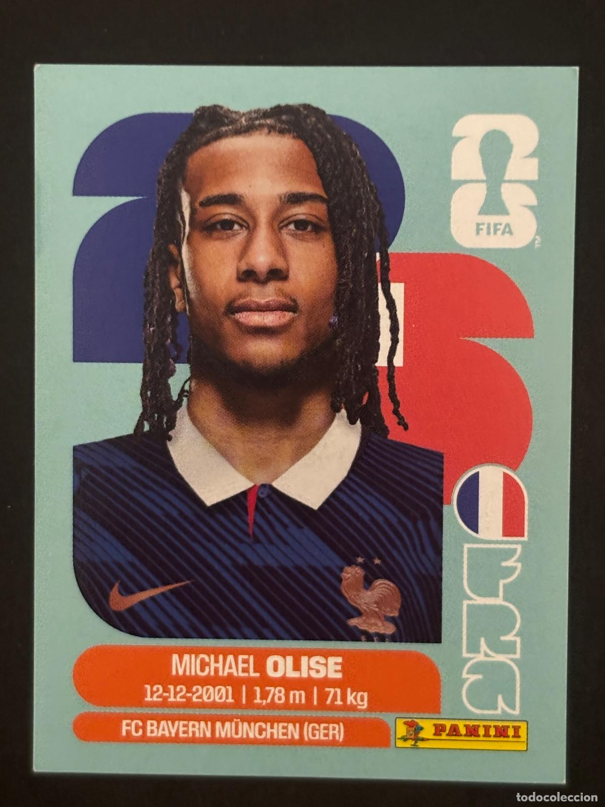 Cromos de f&uacute;tbol: FRA14 MICHAEL OLISE FRANCIA CROMO PANINI FIFA WORLD CUP MUNDIAL 2026