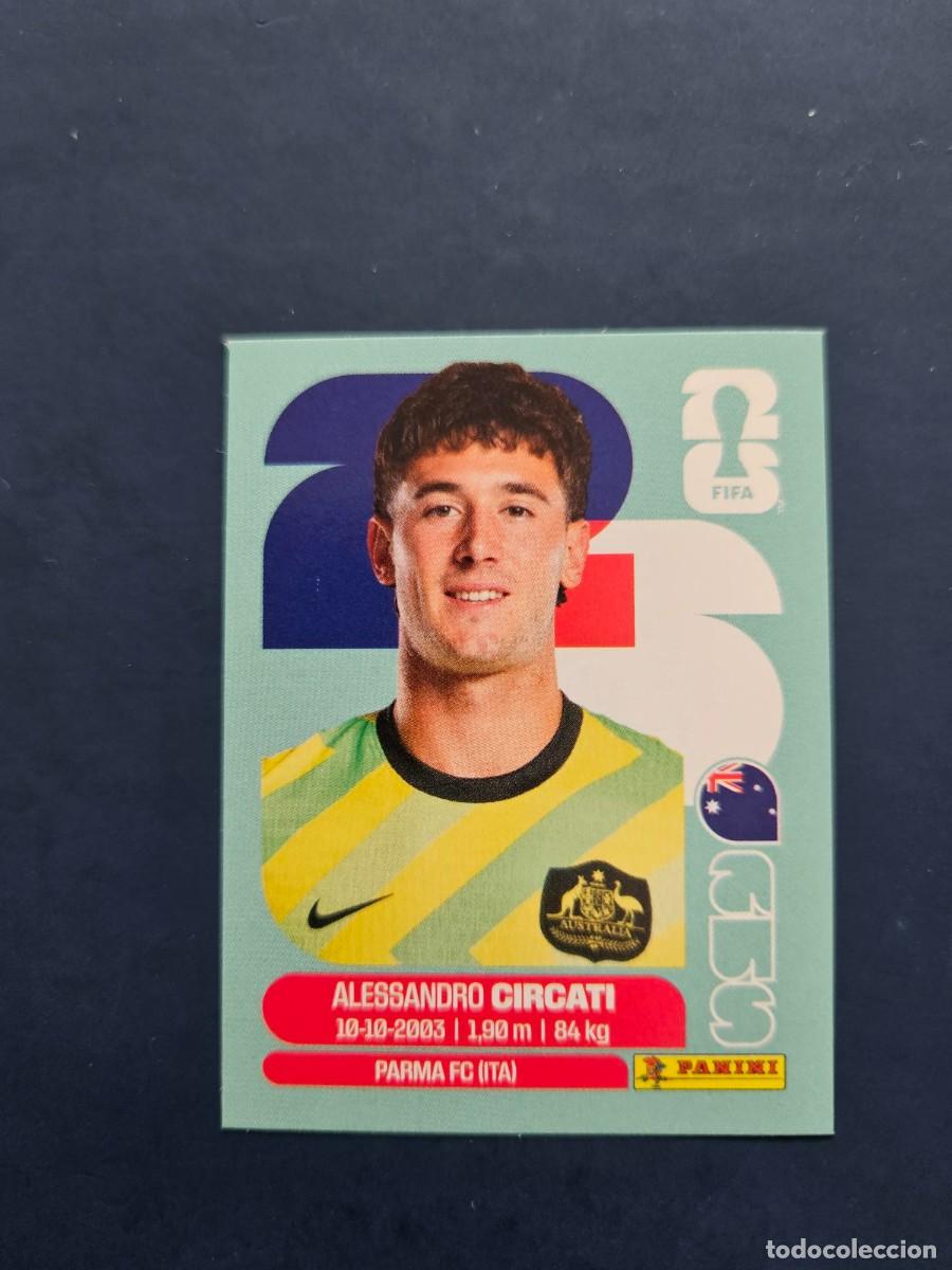 Cromos de f&uacute;tbol: AUS 5 ALESSANDRO CIRCATI AUSTRALIA FIFA WORLD CUP MUNDIAL 26 2026 SIN PEGAR NUNCA PEGADO