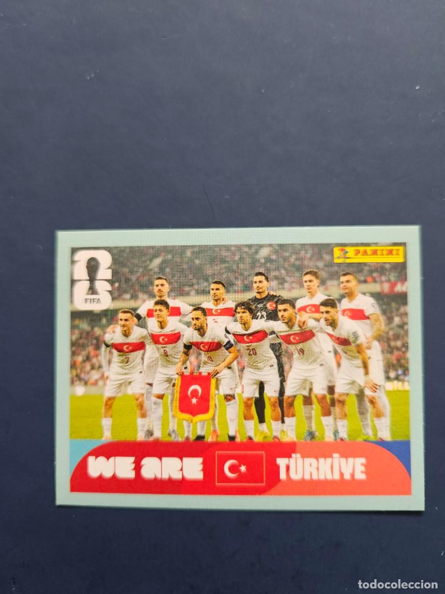 Cromos de f&uacute;tbol: TUR 13 ALINEACION TURQUIA FIFA WORLD CUP MUNDIAL 26 2026 SIN PEGAR NUNCA PEGADO