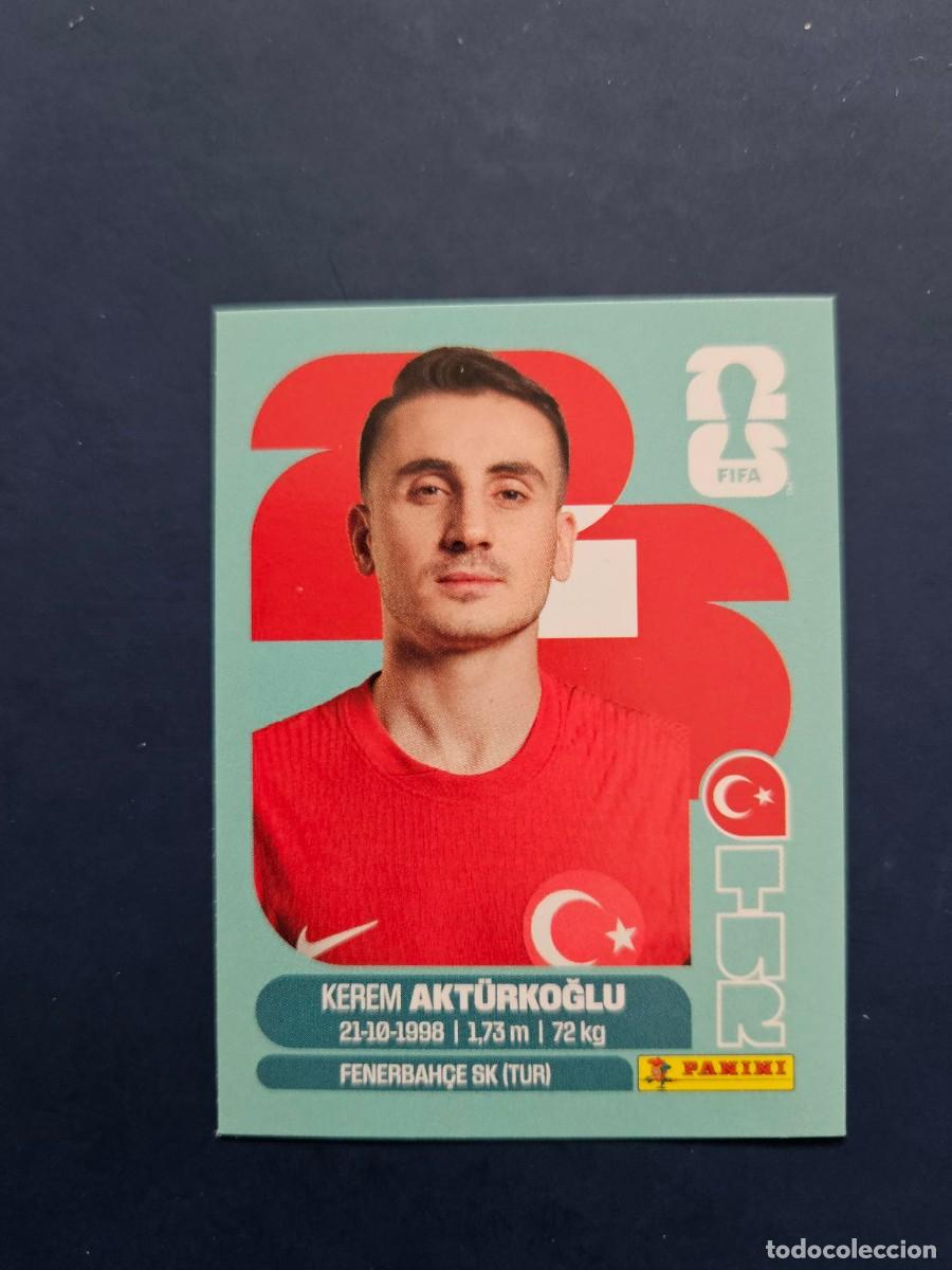 Cromos de f&uacute;tbol: TUR 19 KEREM AKT&Uuml;RKOGLU TURQUIA FIFA WORLD CUP MUNDIAL 26 2026 SIN PEGAR NUNCA PEGADO