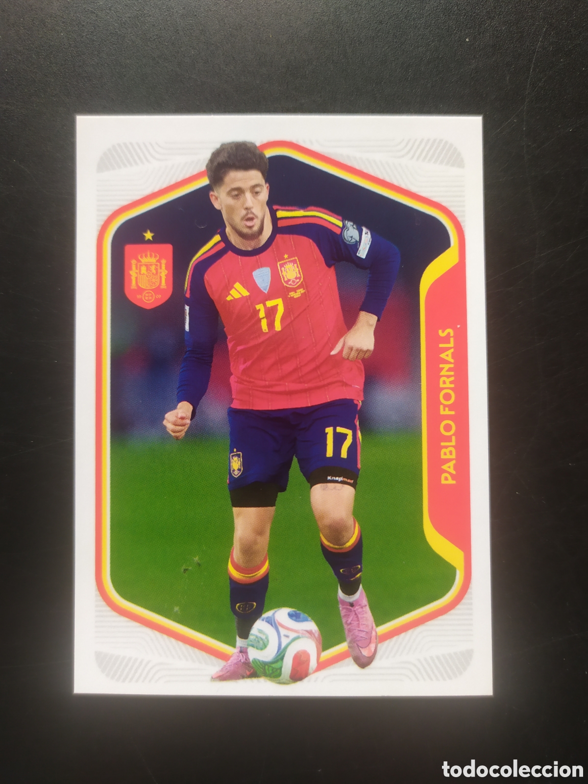 Fu&szlig;ball-Sticker: Espa&ntilde;a 2026 panini carrefour Pablo Fornals n&deg; 45