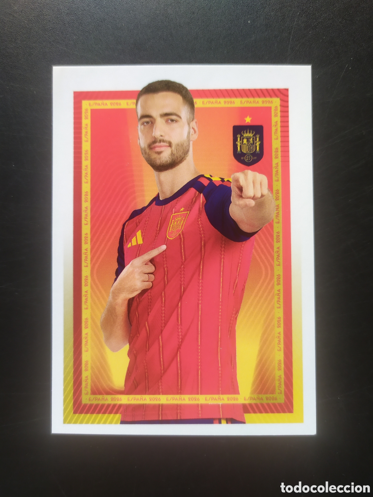 Cartes &agrave; collectionner de Football: Espa&ntilde;a 2026 panini carrefour Mikel Merino n&deg; 41