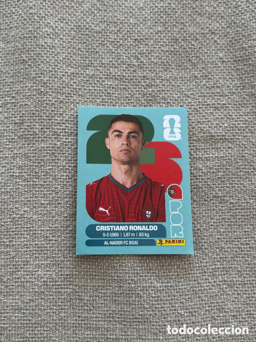 Cromos de Futebol: CRISTIANO RONALDO PORTUGAL MUNDIAL 2026