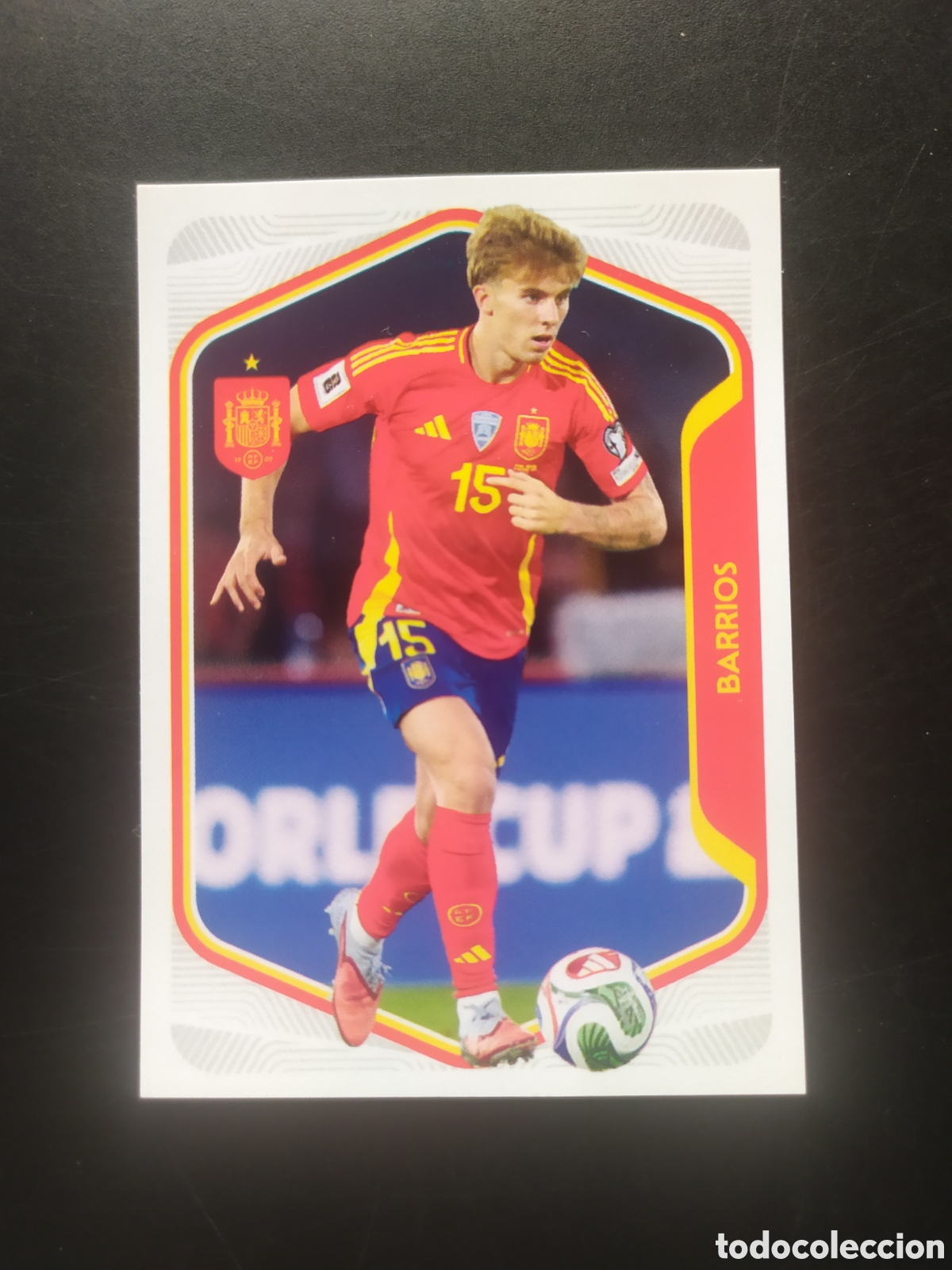 Cartes &agrave; collectionner de Football: Espa&ntilde;a 2026 panini carrefour Barrios n&deg; 39