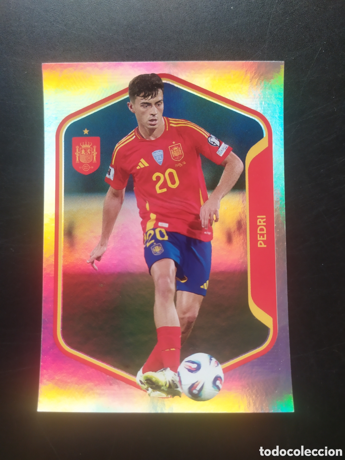 Cartes &agrave; collectionner de Football: Espa&ntilde;a 2026 panini carrefour Pedri n&deg; 38