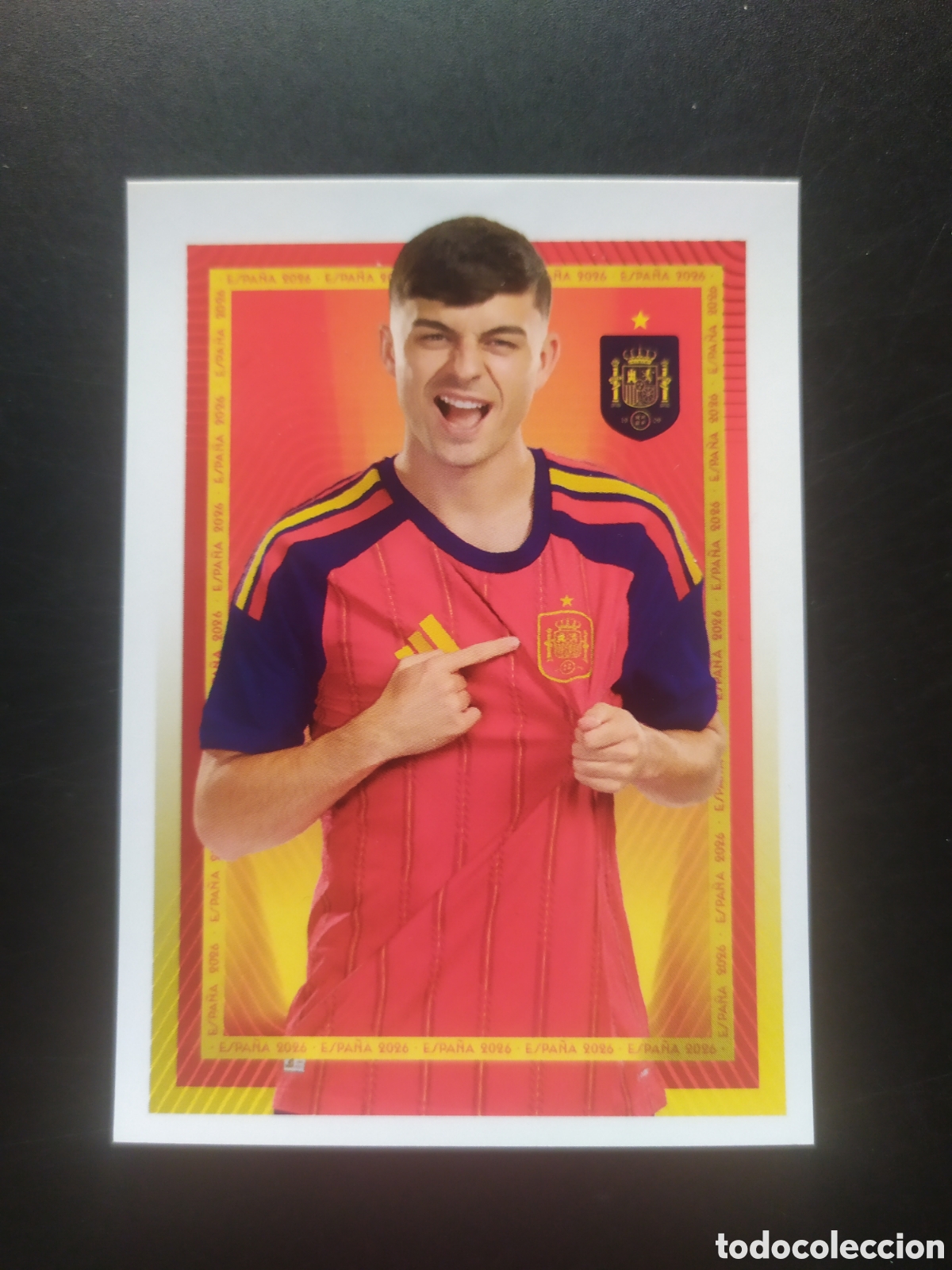Cartes &agrave; collectionner de Football: Espa&ntilde;a 2026 panini carrefour Pedri n&deg; 37