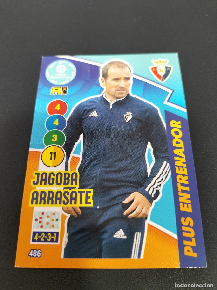 Cromos de f&uacute;tbol: 1 CROMO FICHA PANINI ADRENALYN 2020-2021 20-21 C. ATL&Eacute;TICO OSASUNA - 486 JAGOBA ARRASATE