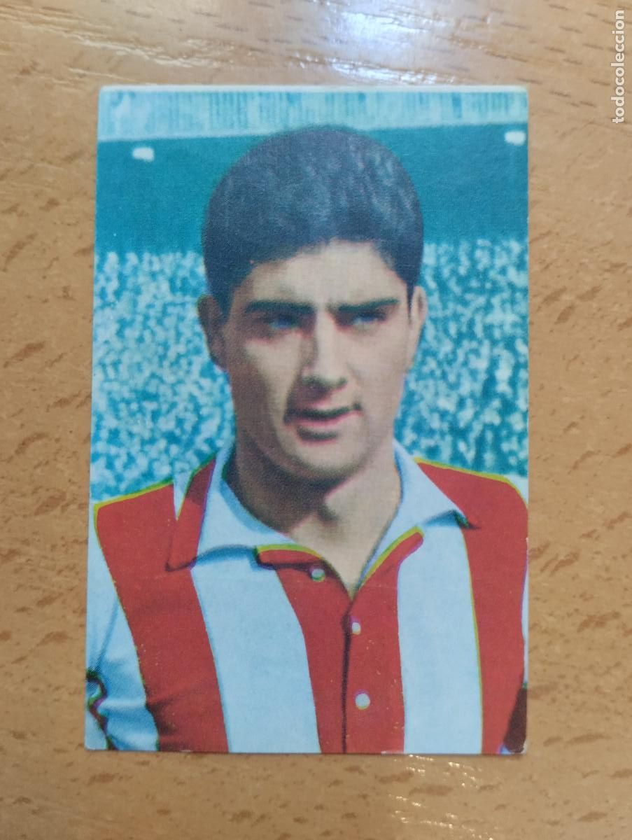 Fu&szlig;ball-Sticker: ECHEVARRIA AT. DE BILBAO N&ordm; 125 RUIZ ROMERO. CROMO FUTBOL 67 68 - SIN PEGAR