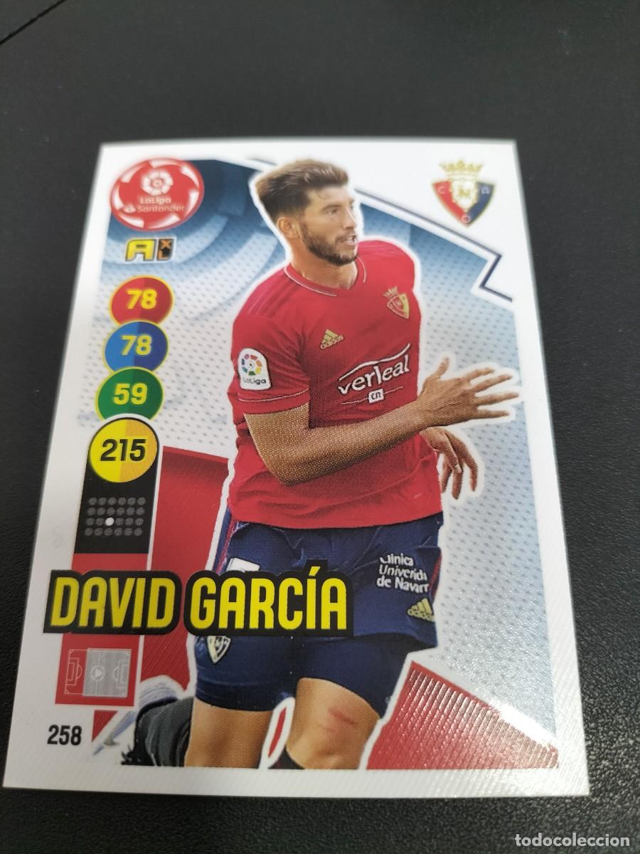 Cromos de Futebol: 1 CROMO FICHA PANINI ADRENALYN 2020-2021 20-21 C. ATL&Eacute;TICO OSASUNA - 258 DAVID GARCIA