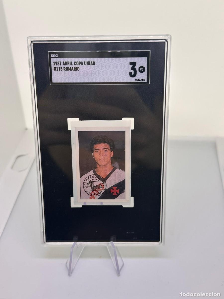 Fu&szlig;ball-Sticker: Sticker Romario #115 CR Vasco Da Gama Edasa Abril Copa Uniao 1987 SGC 3