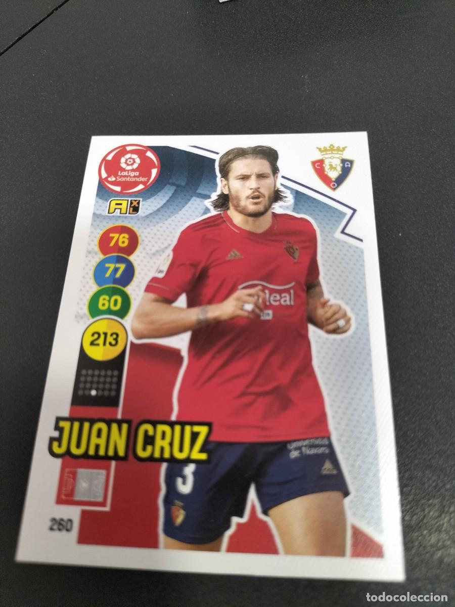 Figurine di Calcio: 1 CROMO FICHA PANINI ADRENALYN 2020-2021 20-21 C. ATL&Eacute;TICO OSASUNA - 260 JUAN CRUZ