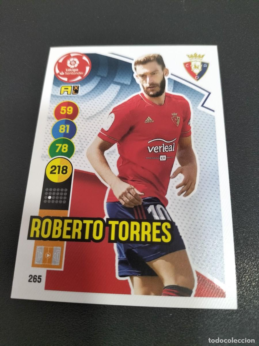 Cromos de Futebol: 1 CROMO FICHA PANINI ADRENALYN 2020-2021 20-21 C ATL&Eacute;TICO OSASUNA 265 ROBERTO TORRES