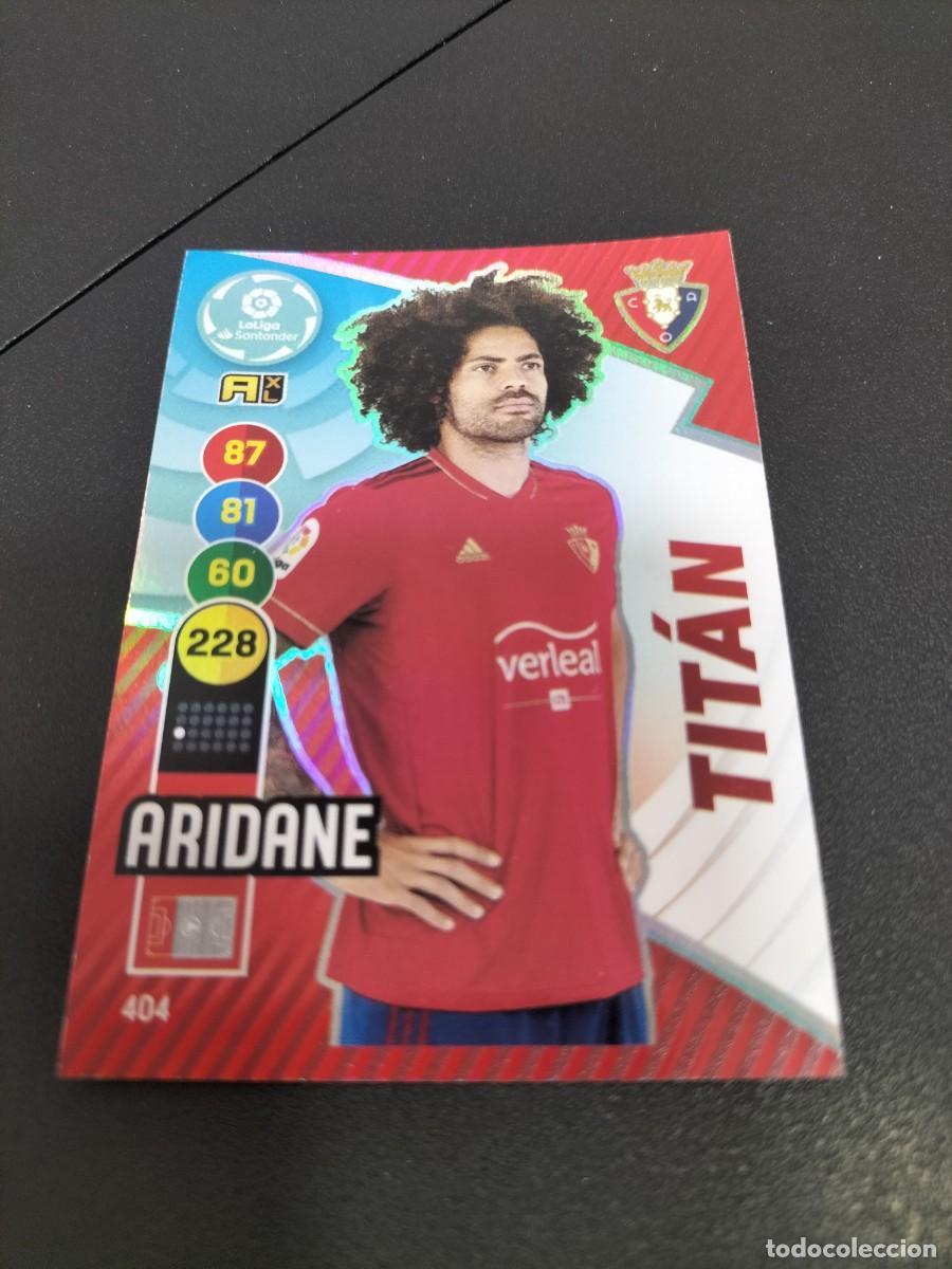 Figurine di Calcio: 1 CROMO FICHA PANINI ADRENALYN 2020-2021 20-21 C ATL&Eacute;TICO OSASUNA 404 ARIDANE ( TITAN