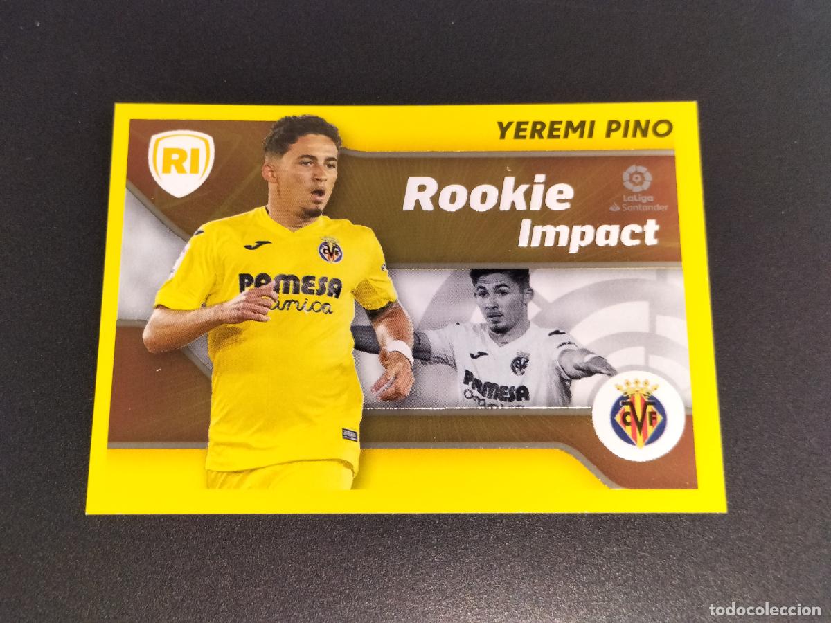 Fu&szlig;ball-Sticker: N&ordm; 4 YEREMI PINO ROOKIE VILLARREAL CROMOS LALIGA SANTANDER ESTE LIGA FUTBOL 2021 2022 21 22 PANINI