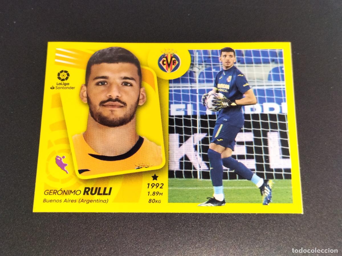 Fu&szlig;ball-Sticker: N&ordm; 6 GERONIMO RULLI VILLARREAL CROMOS LALIGA SANTANDER ESTE LIGA FUTBOL 2021 2022 21 22 PANINI