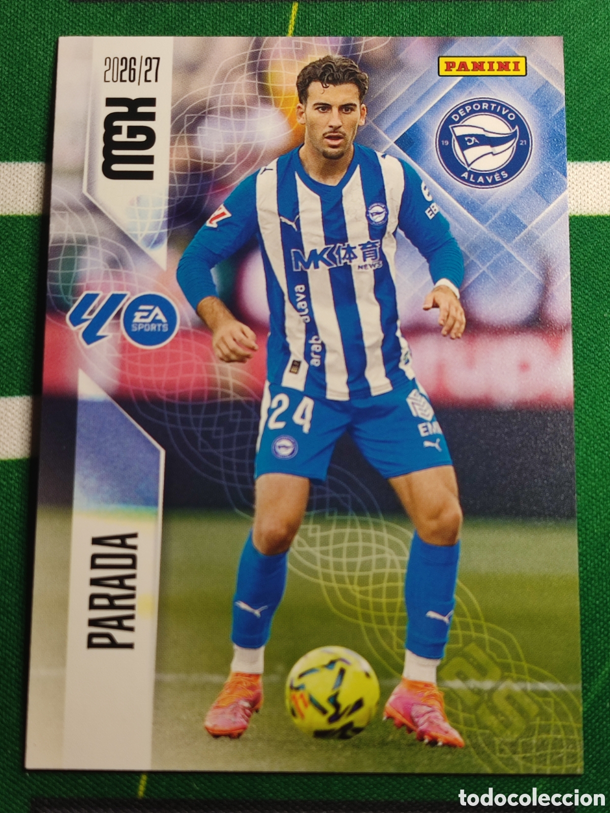 Football Stickers: 25 Parada Deportivo Alaves MEGACRACKS 2026 2027 - 26 27 MGK