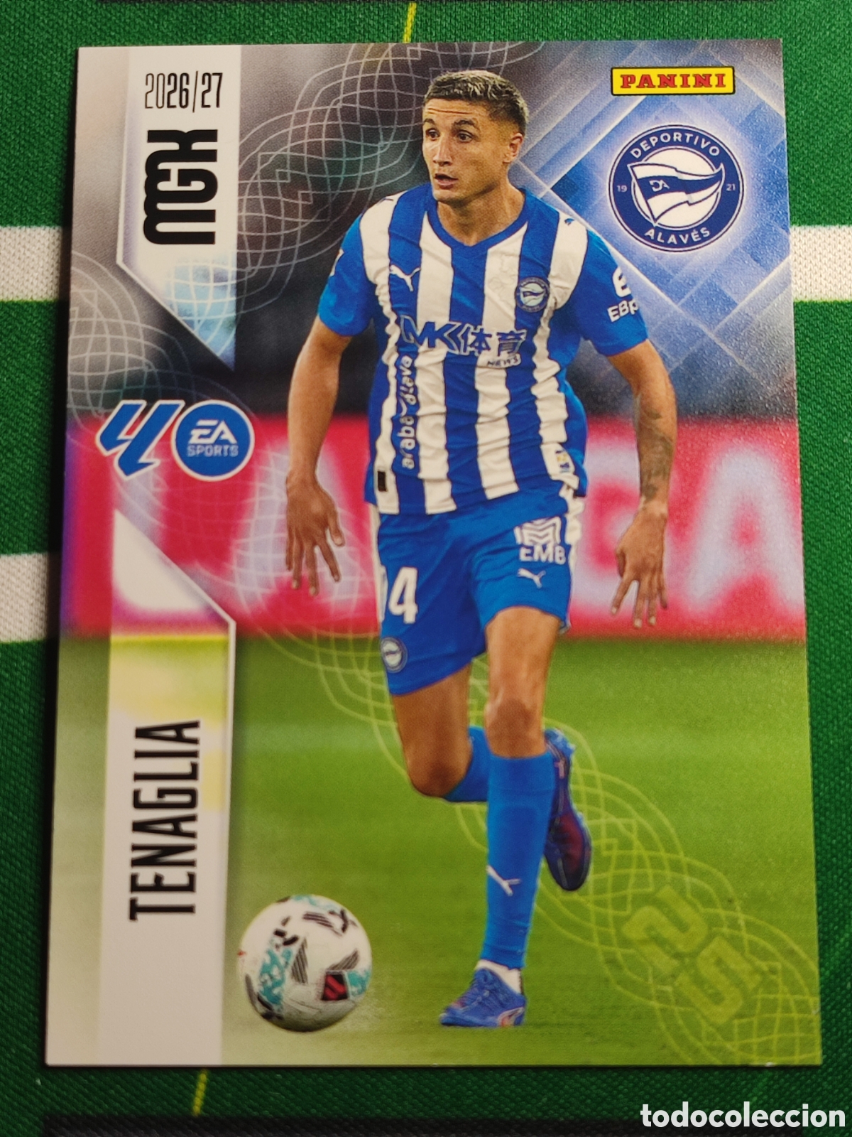 Football Stickers: 23 Tenaglia Deportivo Alaves MEGACRACKS 2026 2027 - 26 27 MGK