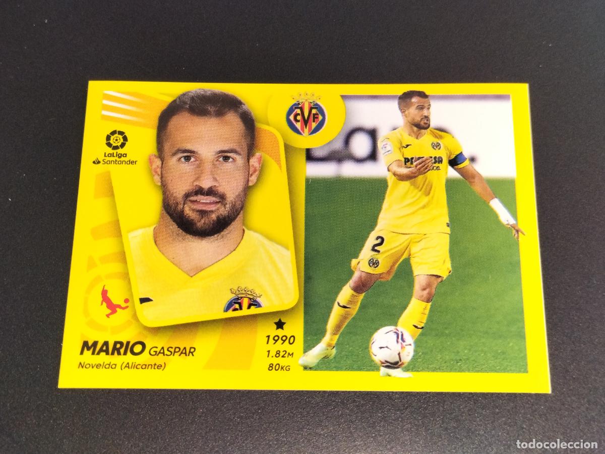 Football Stickers: N&ordm; 7 MARIO GASPAR VILLARREAL CROMOS LALIGA SANTANDER ESTE LIGA FUTBOL 2021 2022 21 22 PANINI