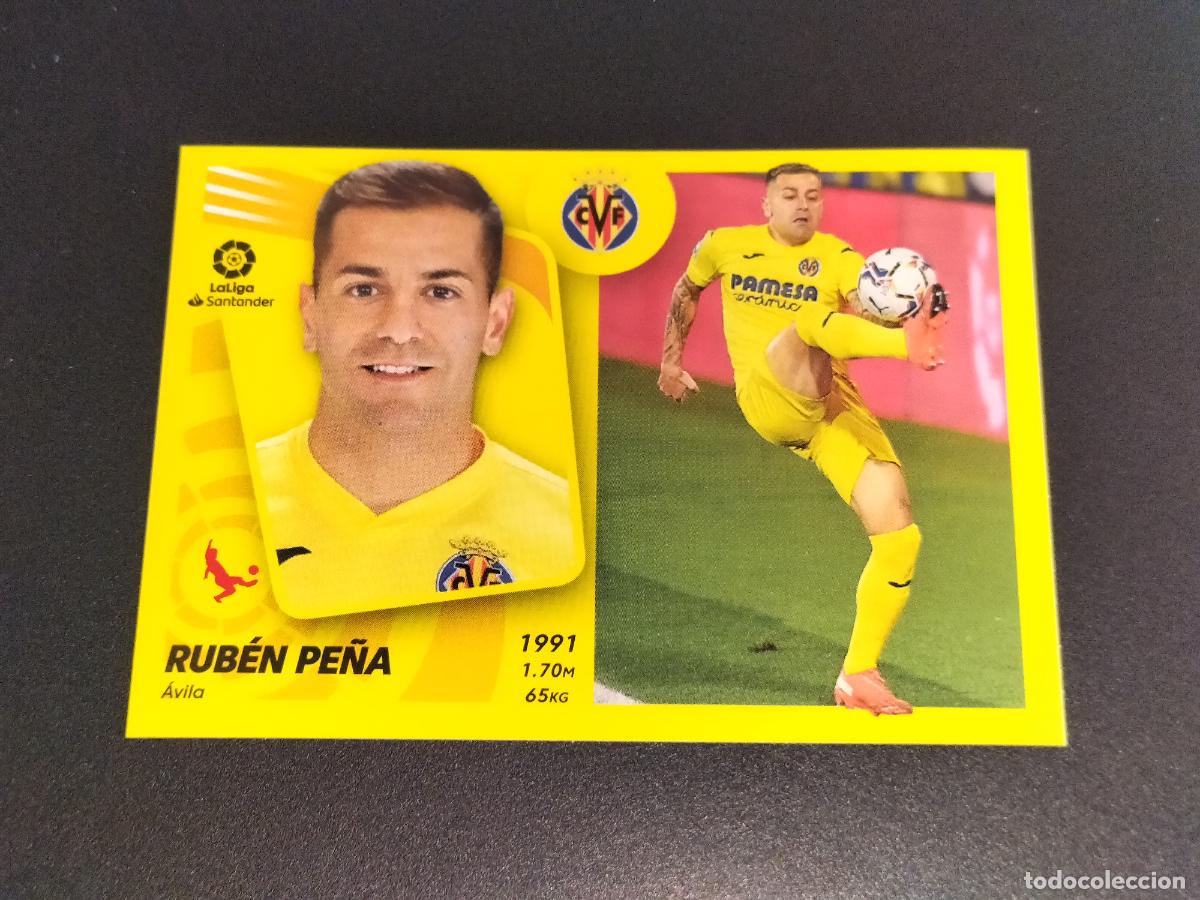 Cromos de Futebol: N&ordm; 7 BIS COLOCA RUBEN PE&Ntilde;A VILLARREAL CROMO LALIGA SANTANDER ESTE LIGA FUTBOL 2021 2022 21 22 PANINI