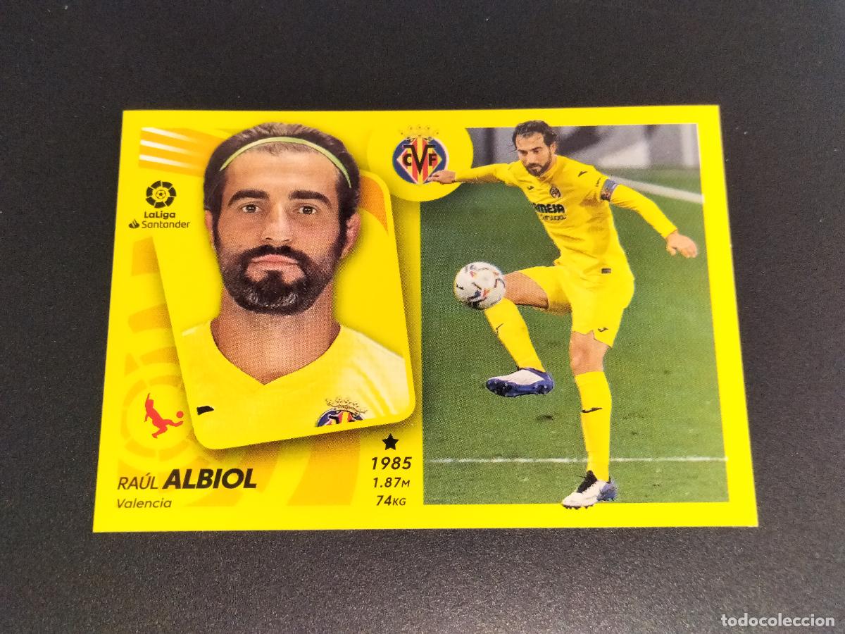 Fu&szlig;ball-Sticker: N&ordm; 8 RAUL ALBIOL VILLARREAL CROMOS LALIGA SANTANDER ESTE LIGA FUTBOL 2021 2022 21 22 PANINI