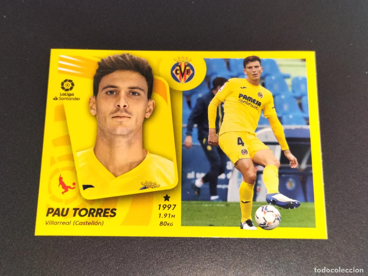 Fu&szlig;ball-Sticker: N&ordm; 9 PAU TORRES VILLARREAL CROMOS LALIGA SANTANDER ESTE LIGA FUTBOL 2021 2022 21 22 PANINI