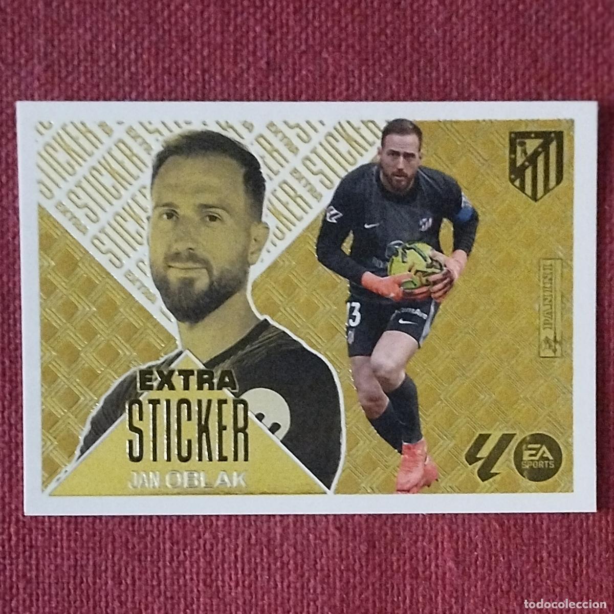 Cromos de Futebol: JAN OBLAK - AT. MADRID - EXTRA STICKER ORO - LIGA ESTE 2026 2027