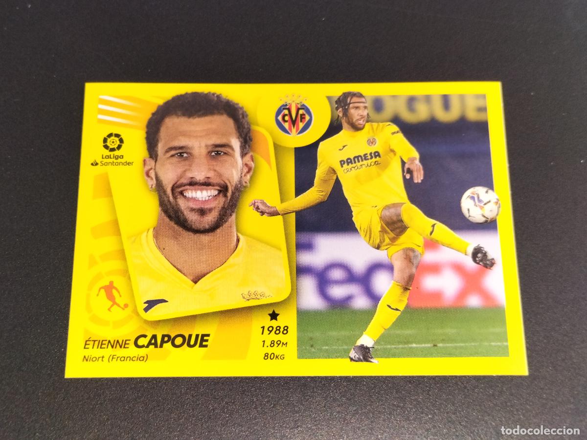 Football Stickers: N&ordm; 13 ETIENNE CAPOUE VILLARREAL CROMOS LALIGA SANTANDER ESTE LIGA 2021 2022 21 22 PANINI