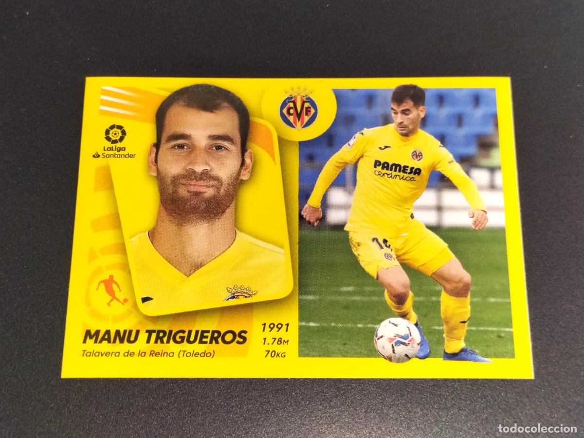 Figurine di Calcio: N&ordm; 16 MANU TRIGUEROS VILLARREAL CROMOS LALIGA SANTANDER ESTE LIGA 2021 2022 21 22 PANINI