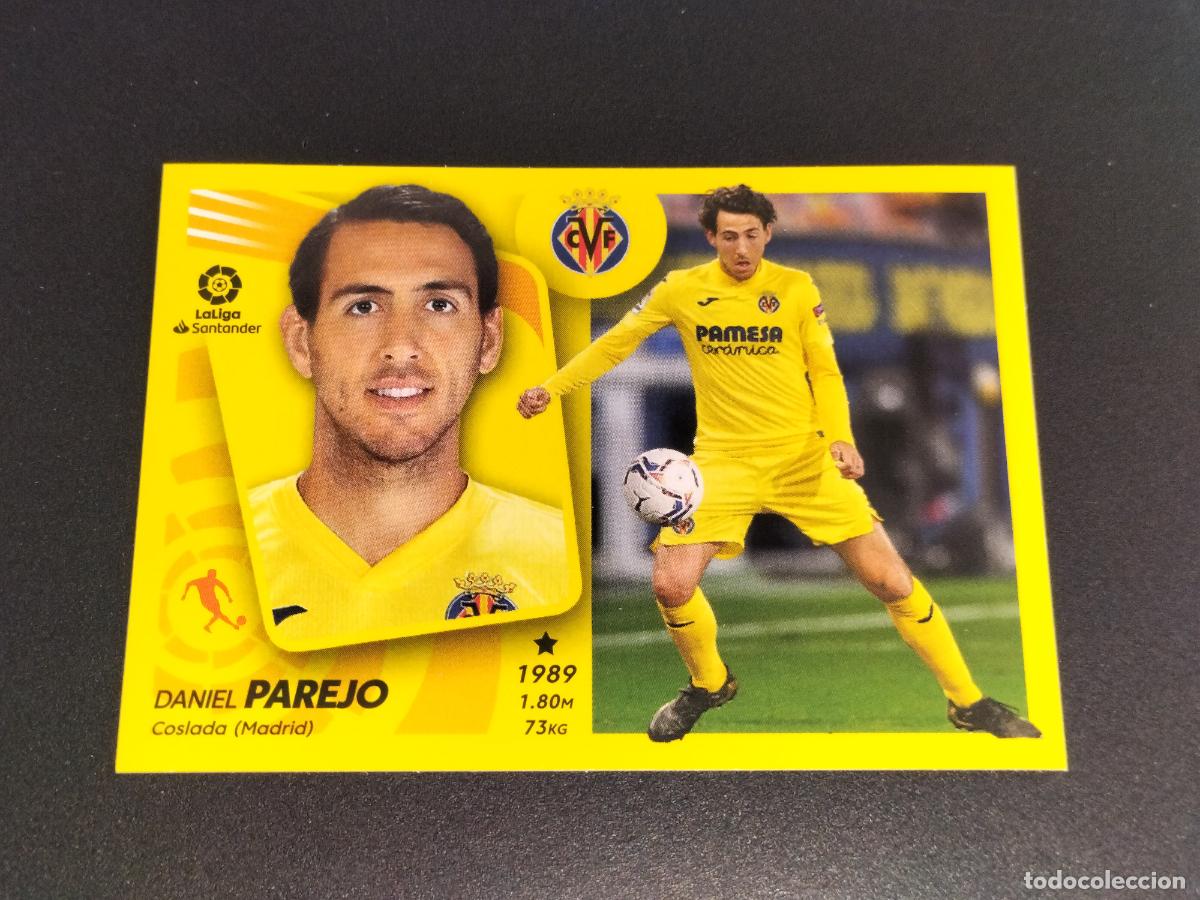 Football Stickers: N&ordm; 17 DANI PAREJO VILLARREAL CROMOS LALIGA SANTANDER ESTE LIGA 2021 2022 21 22 PANINI
