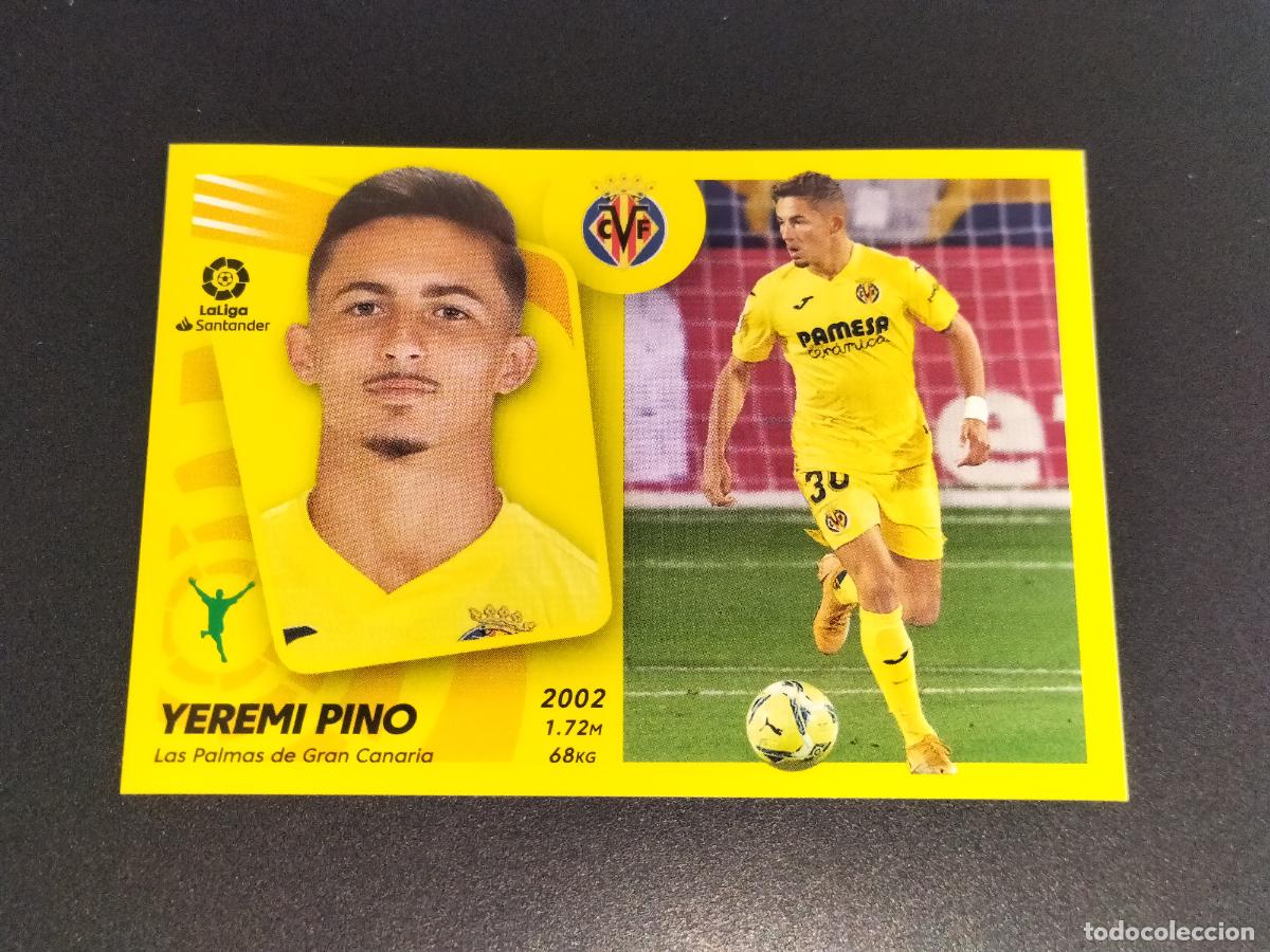 Football Stickers: N&ordm; 18 B YEREMI PINO VILLARREAL CROMOS LALIGA SANTANDER ESTE LIGA 2021 2022 21 22 PANINI