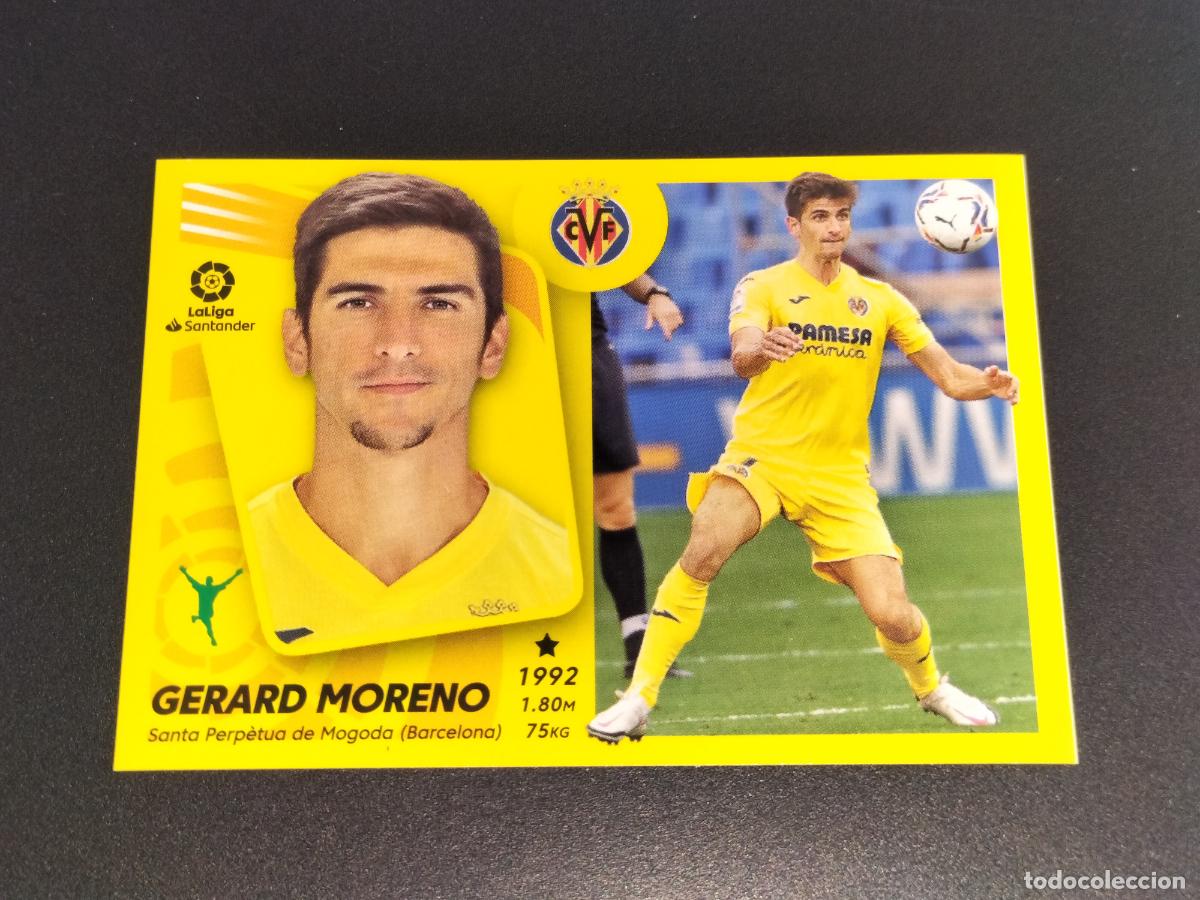 Cromos de Futebol: N&ordm; 19 GERARD MORENO VILLARREAL CROMOS LALIGA SANTANDER ESTE LIGA 2021 2022 21 22 PANINI