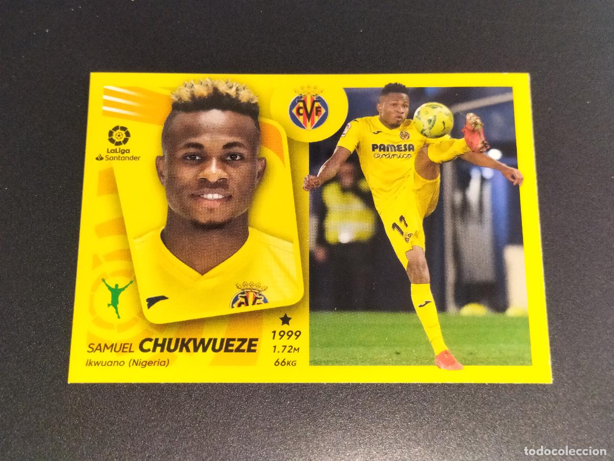 Cromos de Futebol: N&ordm; 20 A CHUKWUEZE VILLARREAL CROMOS LALIGA SANTANDER ESTE LIGA 2021 2022 21 22 PANINI