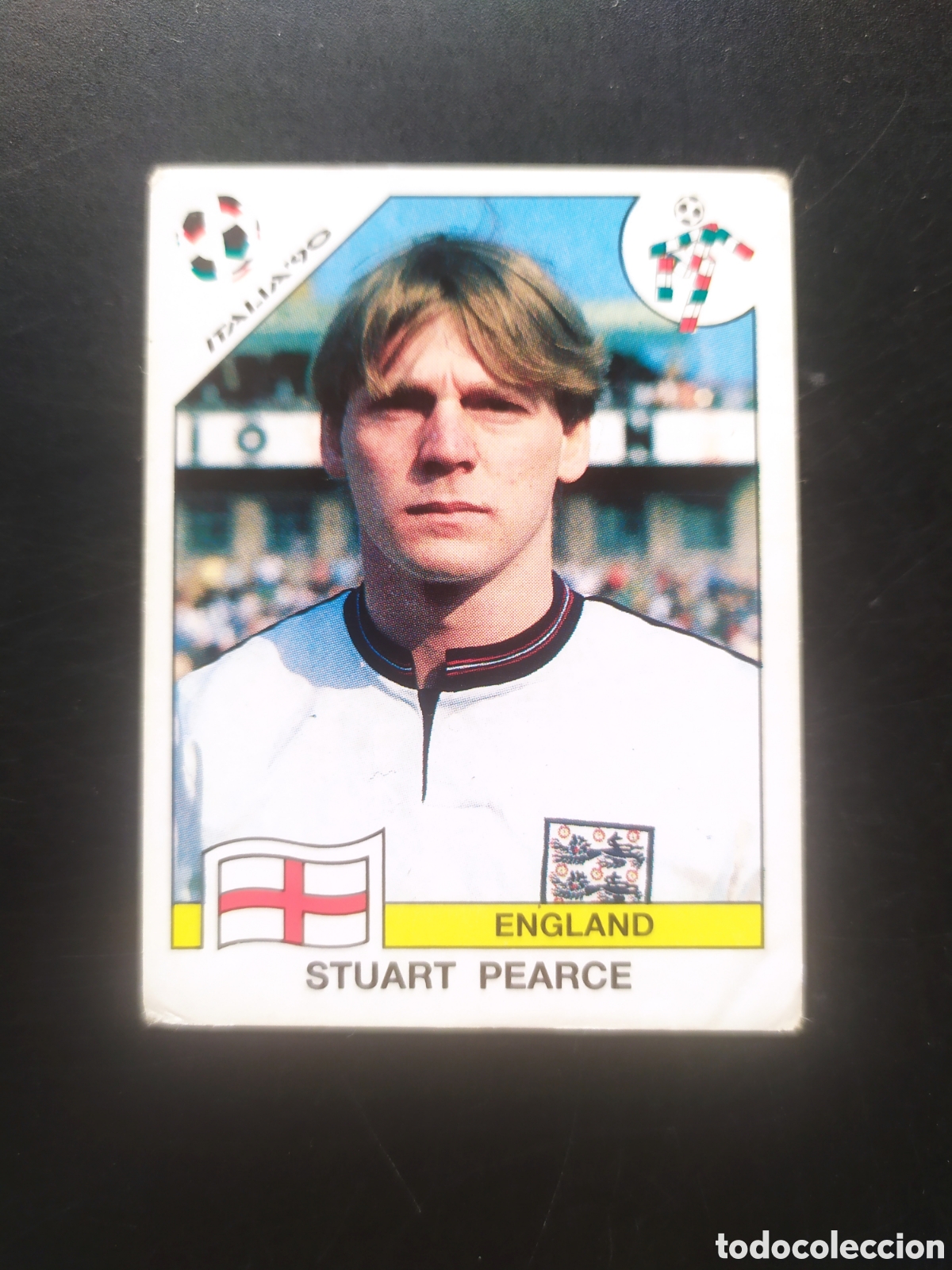 Cromos de Futebol: Mundial Italia 90 panini Pearce n&deg; 390 Inglaterra sin pegar