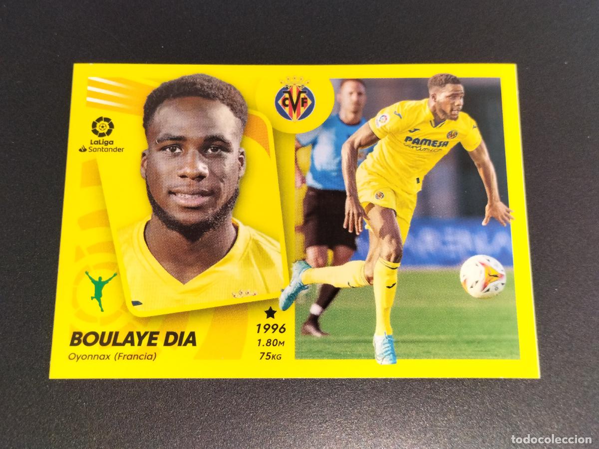 Fu&szlig;ball-Sticker: FICHAJE 13 BOULAYE DIA VILLARREAL CROMOS LALIGA SANTANDER ESTE LIGA 2021 2022 21 22 PANINI