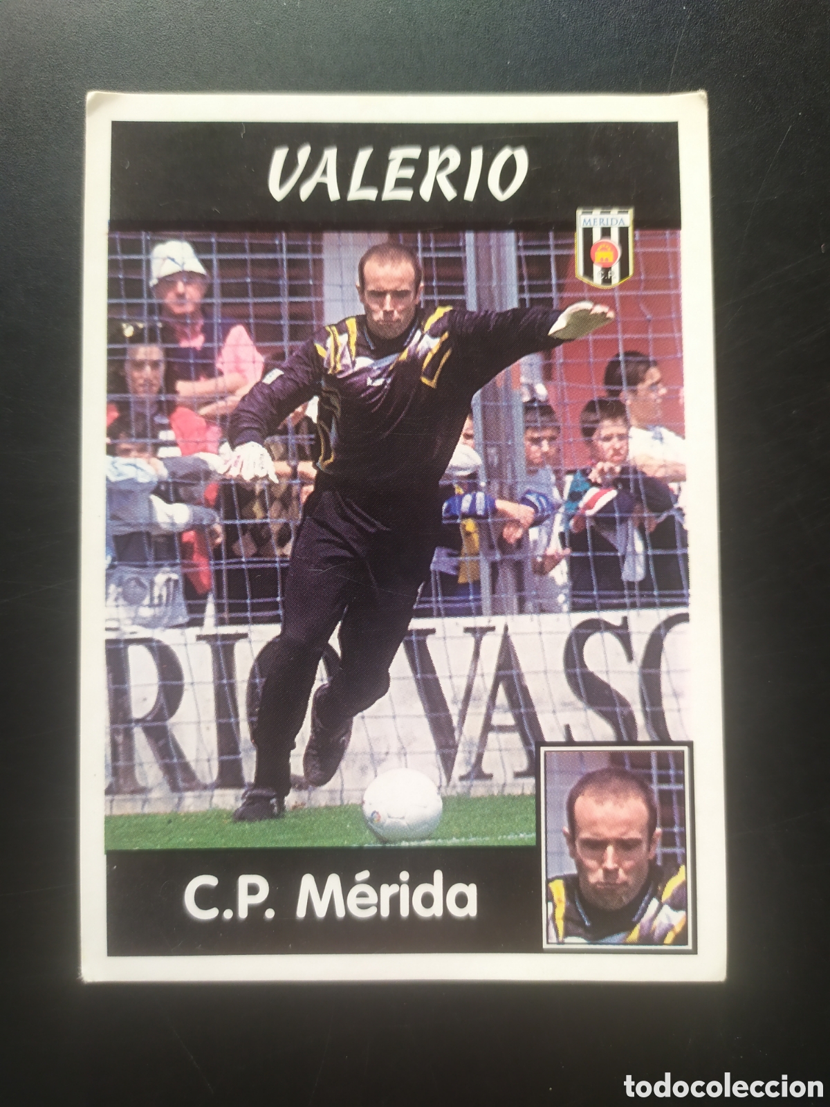 Figurine di Calcio: Liga 1997 1998 97 98 panini sports Valerio n&deg; 288 M&eacute;rida