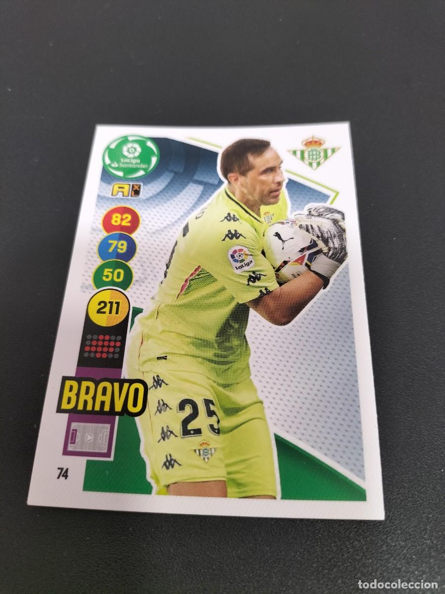 Cromos de Futebol: 1 CROMO FICHA PANINI ADRENALYN 2020-2021 20-21 REAL BETIS 74 BRAVO
