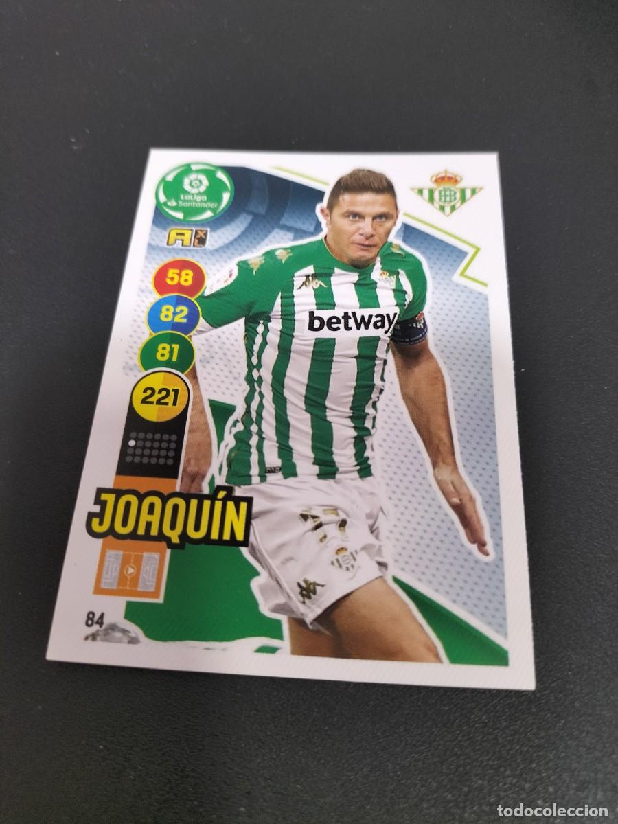 Cartes &agrave; collectionner de Football: 1 CROMO FICHA PANINI ADRENALYN 2020-2021 20-21 REAL BETIS 84 JOAQU&Iacute;N