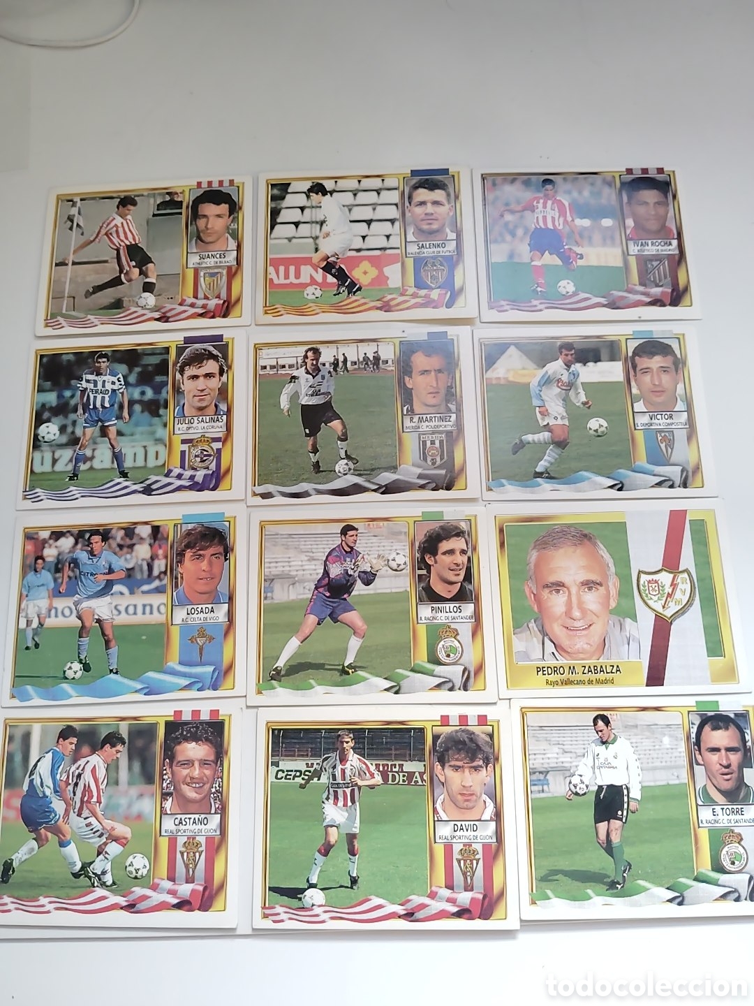 Cromos de Futebol: 22 cromos nuevos, sin repetir. 95-96