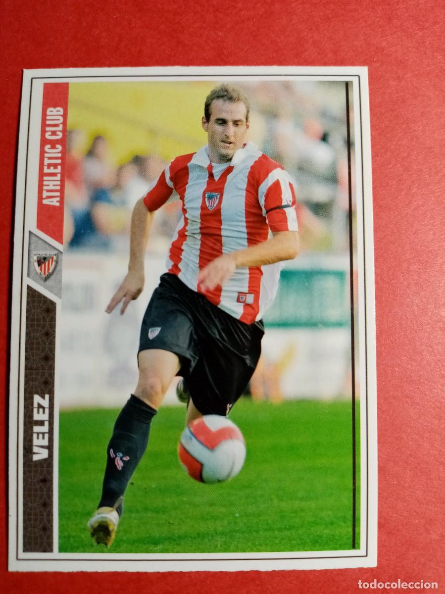 Cartes &agrave; collectionner de Football: N&ordm; 609 VELEZ, ATHLETIC CLUB, FICHAS + I, FICHAS LIGA 2008, MUNDICROMO