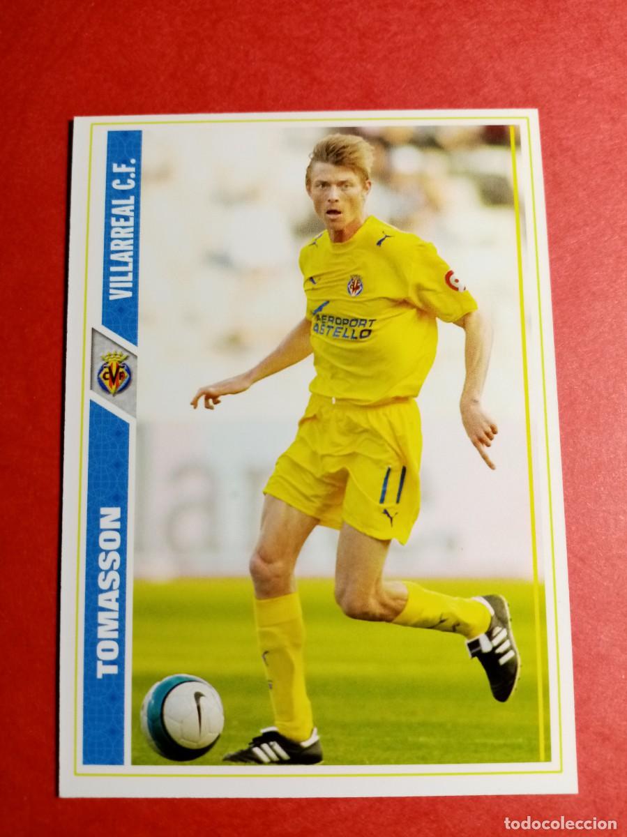 Cartes &agrave; collectionner de Football: N&ordm; 129 TOMASSON, VILLARREAL C.F., FICHAS LIGA 2008 MUNDICROMO